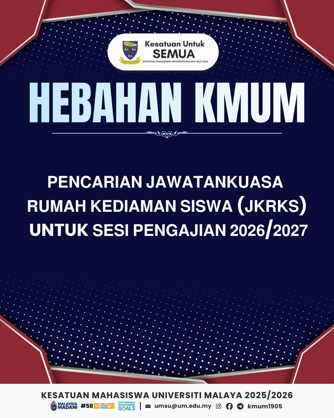 Applications for the committee, opened